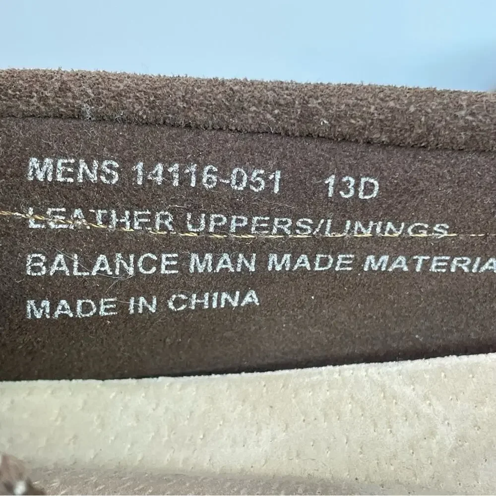 Florsheim Roadster Driving Shoe Size 13 Brown Leather Loafer Suede Slip On